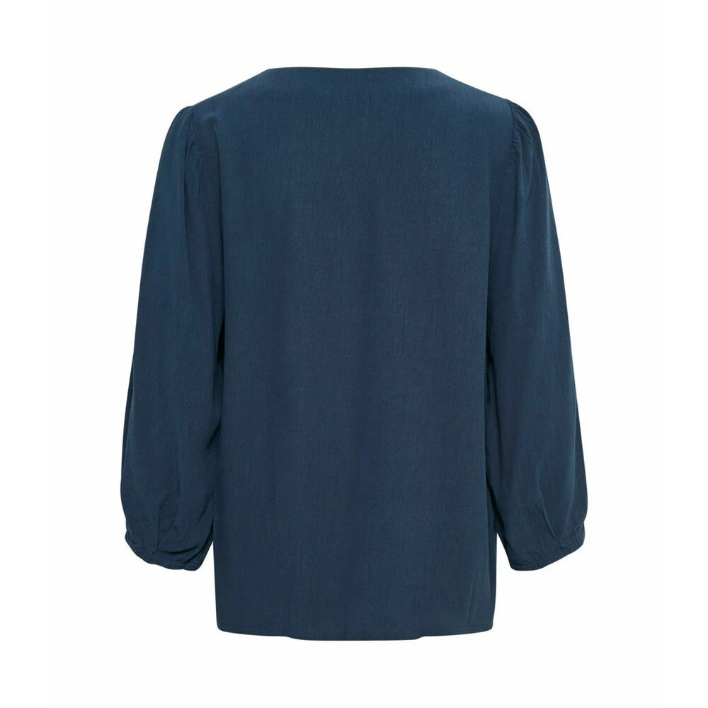 Cream Blouse Blue - Bilde 5