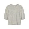 Norr Nordby Knit Tee Gray