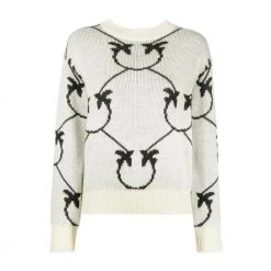 PINKO Round-neck Knitwear White