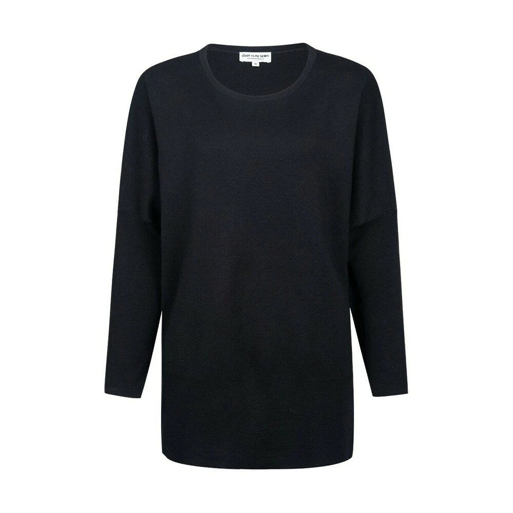 Close To My Heart Bonnie Sweater Black - Bilde 4