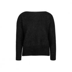 Cathrine Hammel Wide Crewneck Sweater Black