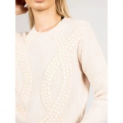 Guess Round-neck Knitwear Pink