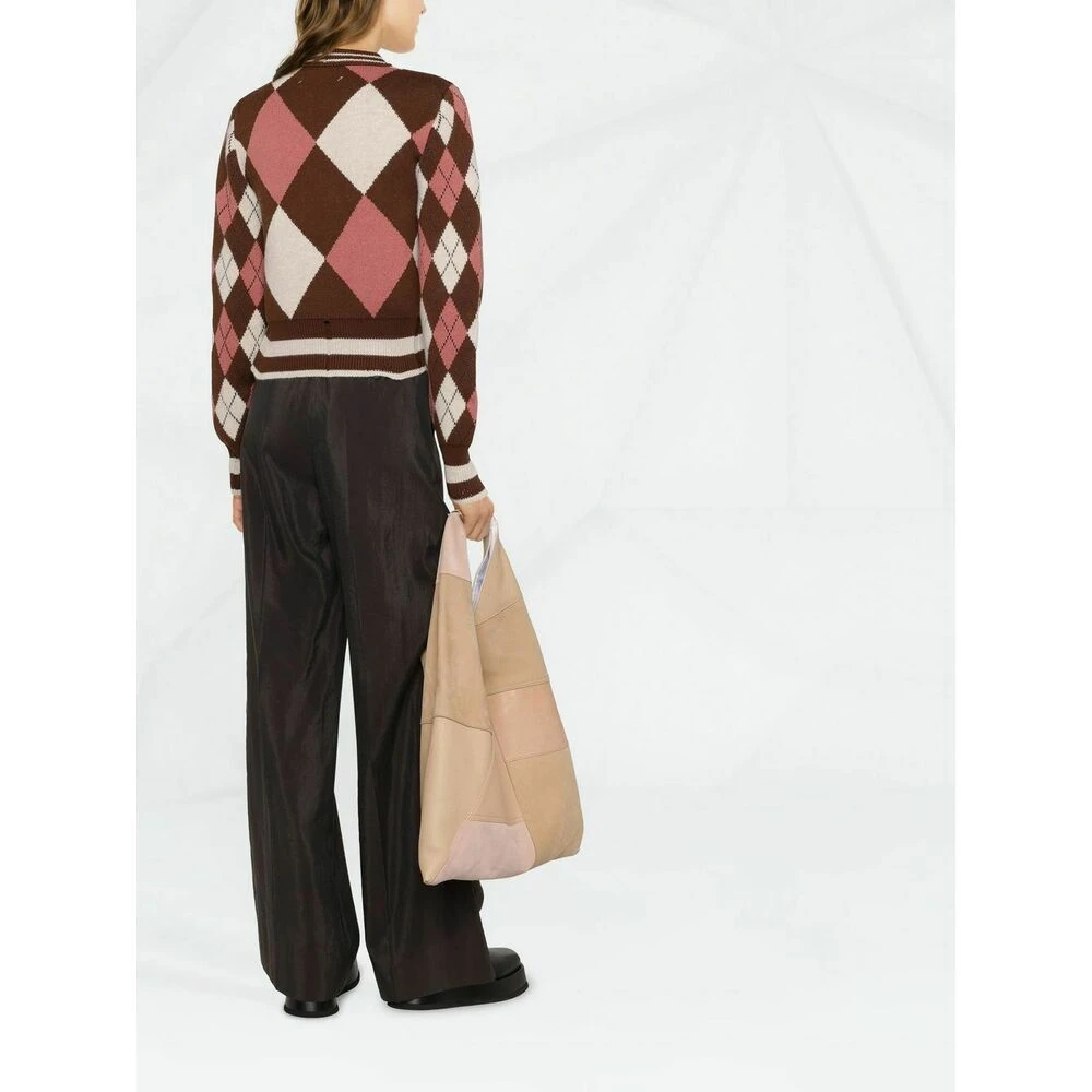 Golden Goose Round-neck Knitwear Brown - Bilde 3