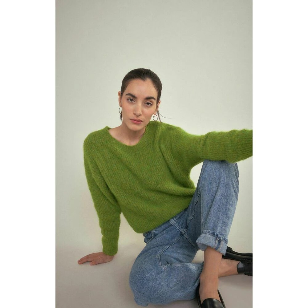 American Vintage East Jumper - Spring Melange Green - Bilde 2