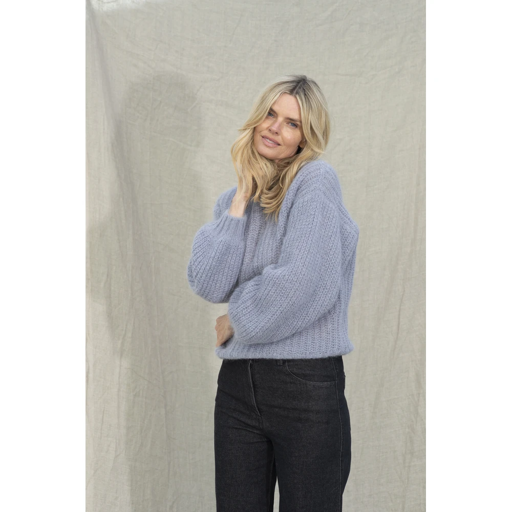 Arnie Says LyseblÄ Arniesays: Finley Genser Blue - Bilde 3