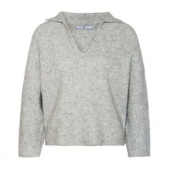 Arnie Says Brie Sweater Gray