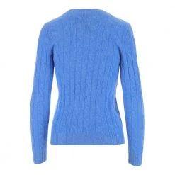 Ralph Lauren Sweater Made Of Pure Cashmere Blue