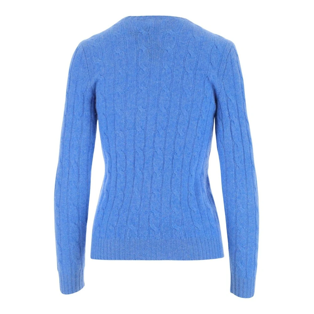 Ralph Lauren Sweater Made Of Pure Cashmere Blue