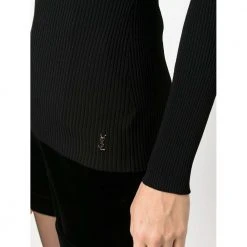 Saint Laurent Knitwear Black