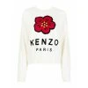 Kenzo Round-neck Knitwear White