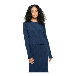 Ragdoll La Round-neck Knitwear Blue