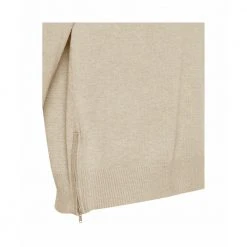 PULZ Jeans Sara Boatneck Pullover Beige