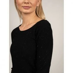 Patrizia Pepe Round-neck Knitwear Black