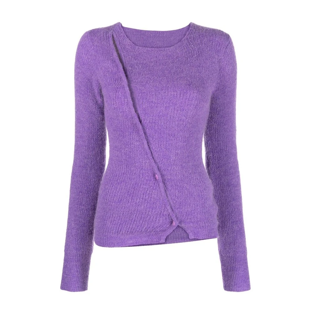 JACQUEMUS Sweaters Purple Purple