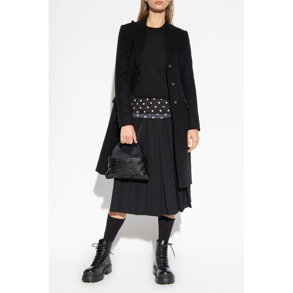 Comme Des Garçons Wool Sweater Black - Bilde 2