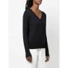 Allude V-neck Knitwear Blue