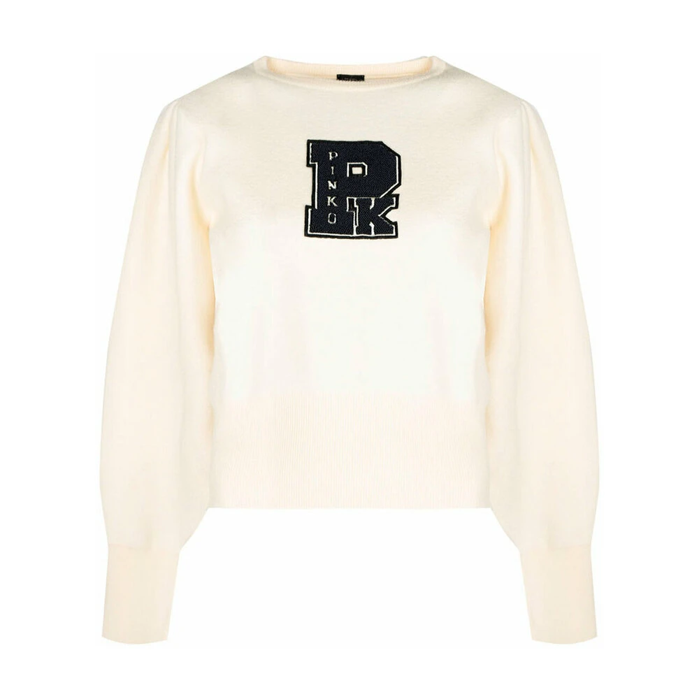 PINKO Chocolat Sweater White