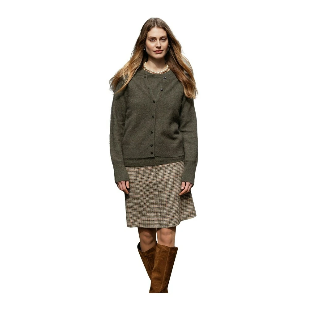 Khaki Green Ane Mone Sarah Pullover Green