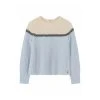 Gustav Round Neck Knitwear Blue