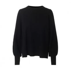 Ella&il Svart Ella;Il Sonja Merino Sweater Genser Black
