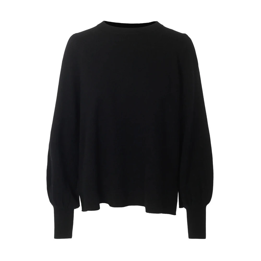 Ella&il Svart Ella;Il Sonja Merino Sweater Genser Black