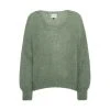 Dusty Green American Dreams Milana Mohair Knit Sweater Green