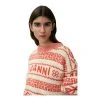 Ganni Pullover Overdeler Red