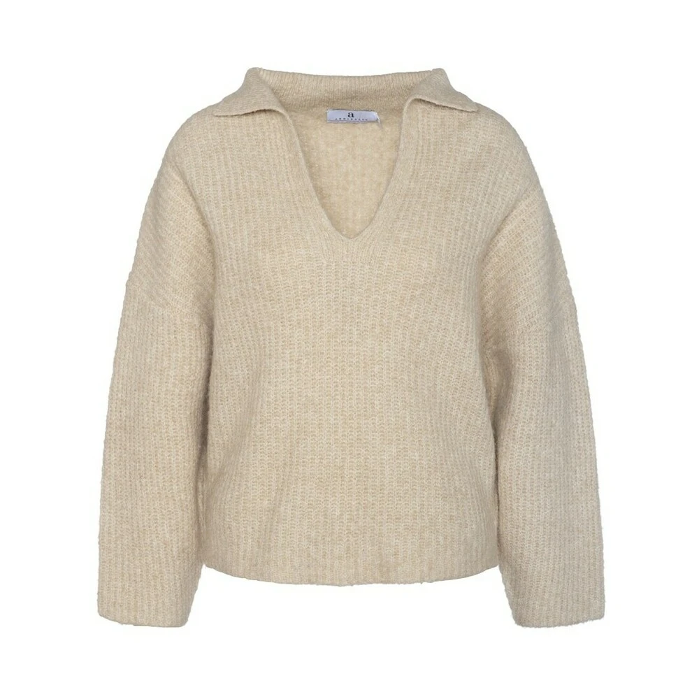 Arnie Says Brie Genser Beige - Bilde 4