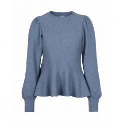 Ella&il Round-neck Knitwear Blue
