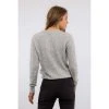 Neo Noir Dina Knitwear - Light Grey Melange Gray