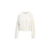 Hvit Camilla Pihl Selma Knit White Genser White