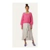 American Dreams Rosa Americandreams Milana Mohair Knit Pink Genser Pink