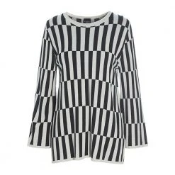 Bitte Kai Rand Floret Knit Blouse Black