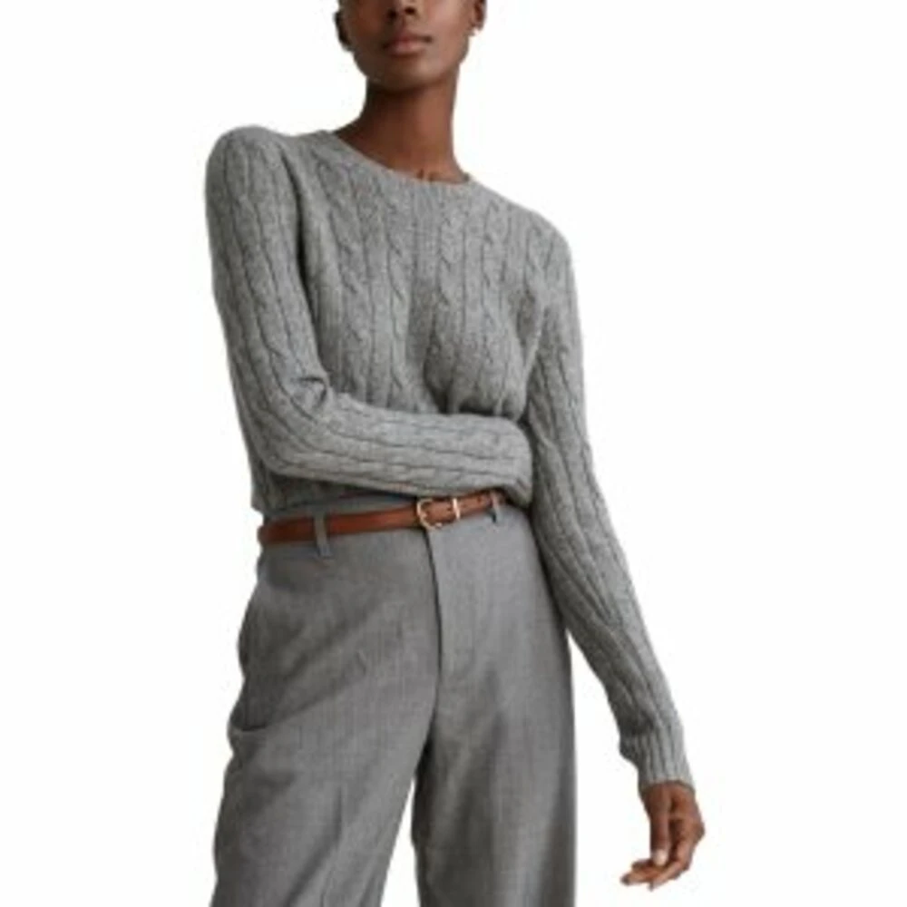 Polo Ralph Lauren Cashmere Overdeler Gray