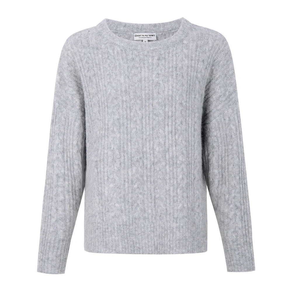 Close To My Heart Gigi Sweater Gray