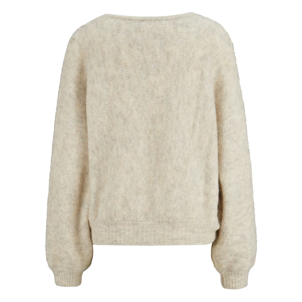 American Vintage Oversized Pullover Beige - Bilde 2