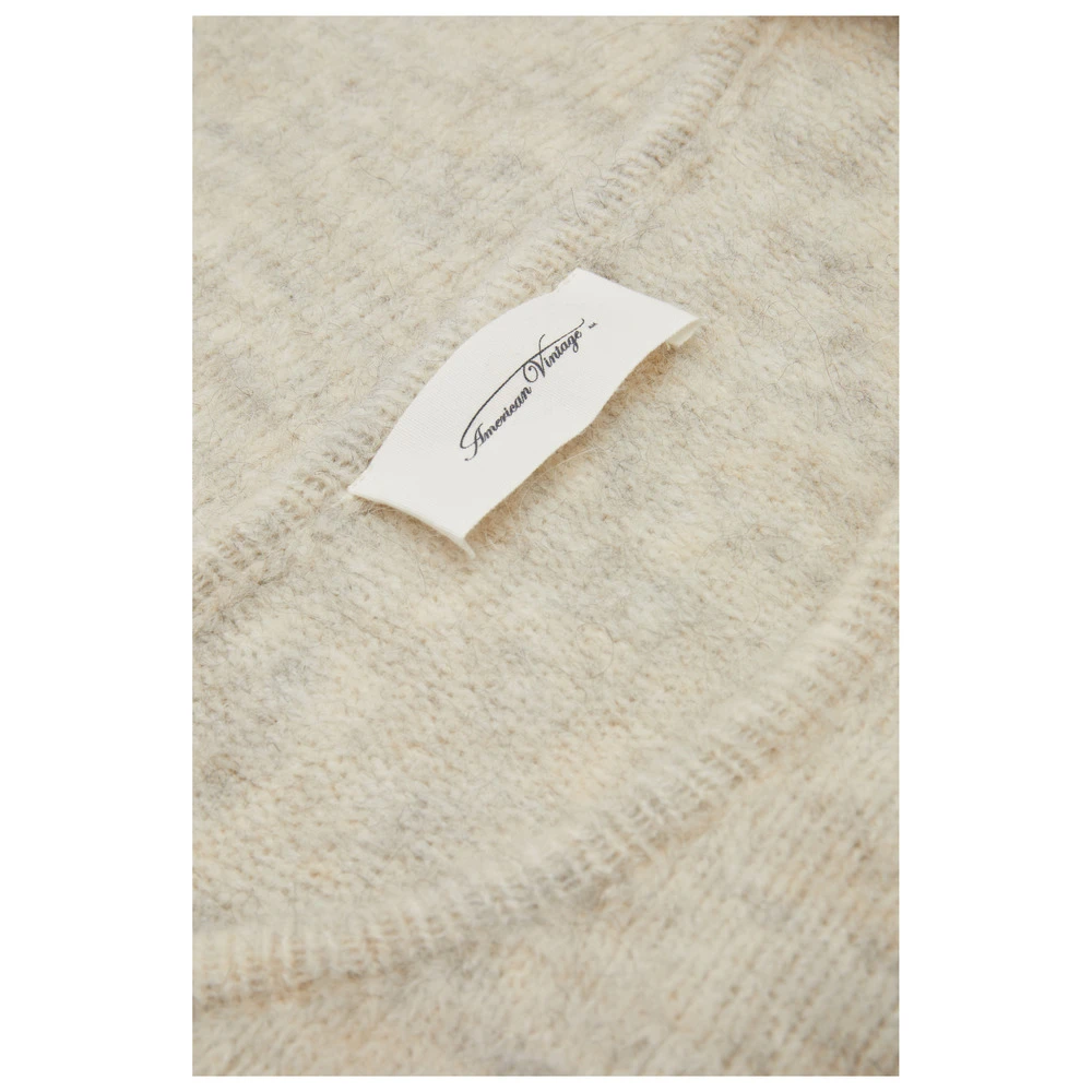 American Vintage Oversized Pullover Beige - Bilde 3