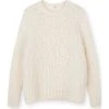 Sibin/Linnebjerg Round-neck Knitwear Beige
