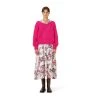 Rosa American Dreams Milana Ls Mohair Knit Genser Pink