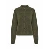Gestuz Round Neck Knitwear Green