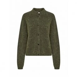 Gestuz Round Neck Knitwear Green