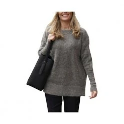 Cathrine Hammel Crewneck Sweater Genser Gray