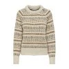Hvit Only Onlfaroe Alyssa Life Pullover Genser White