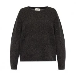 American Vintage Loose-fitting Sweater Gray