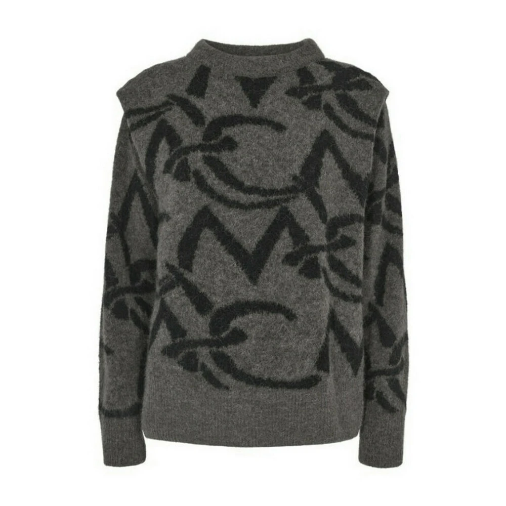 Copenhagen Muse Round-neck Knitwear Gray