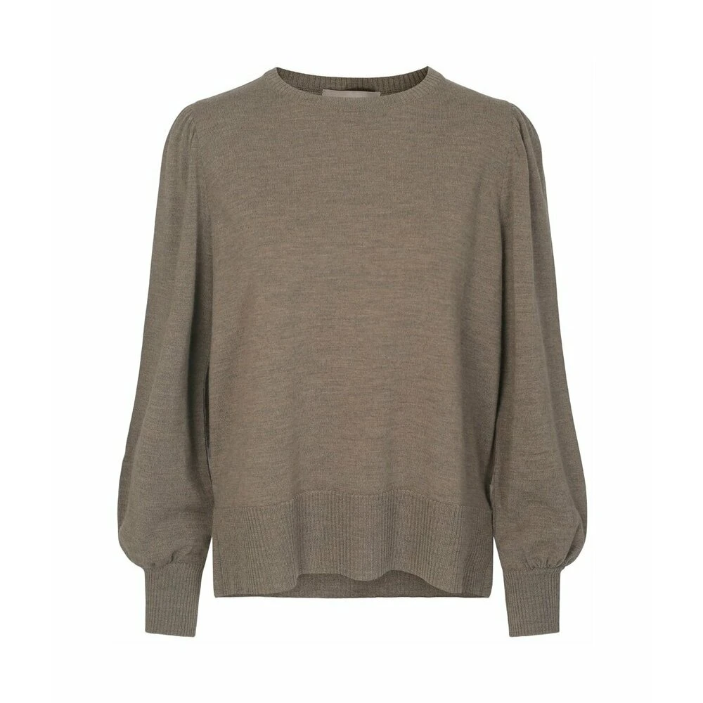 Ella&il Sonja Merino Sweater Brown