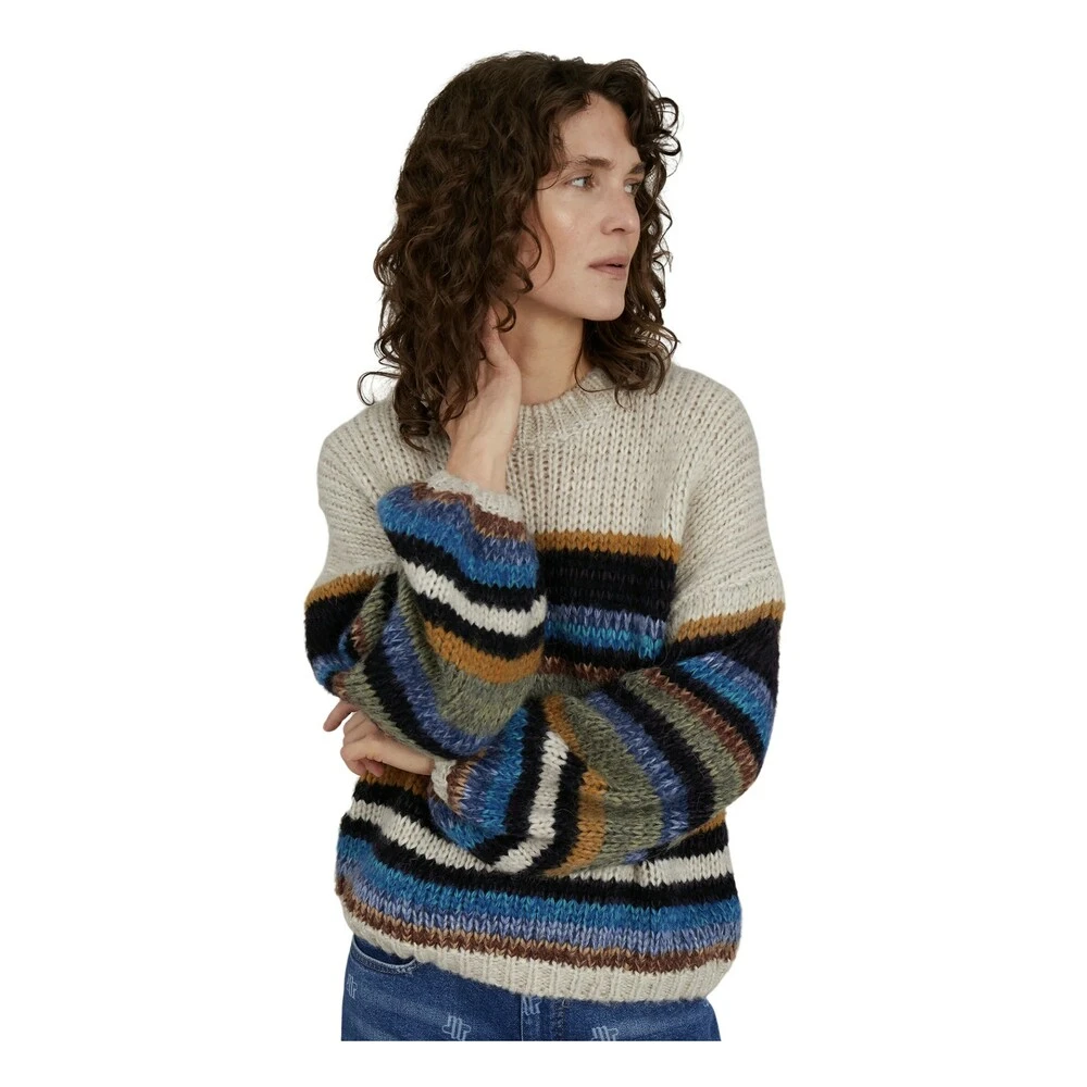 Munthe Afe Knit Sweater Beige